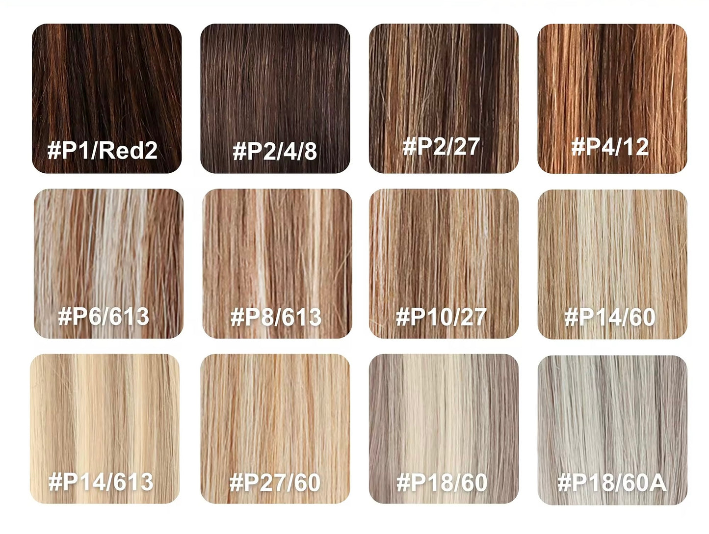Remy Colored Weft Bundle