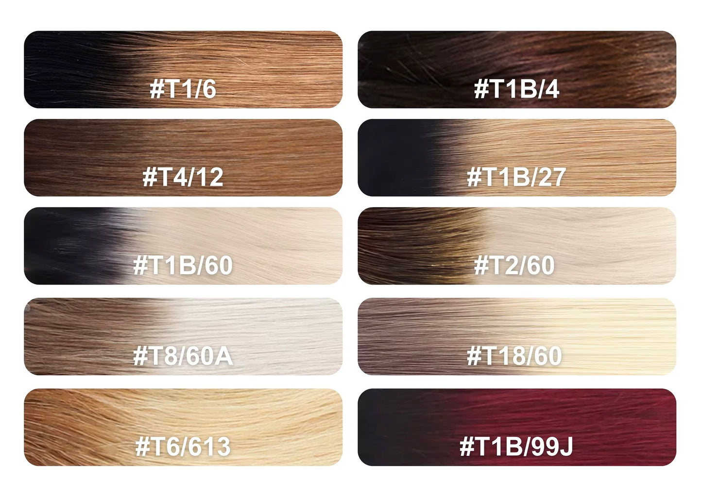 Remy Colored Weft Bundle